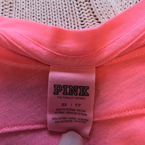 SOLD Victoria’s Secret Pink Cut Out Back Shirt - Picture 5 of 5